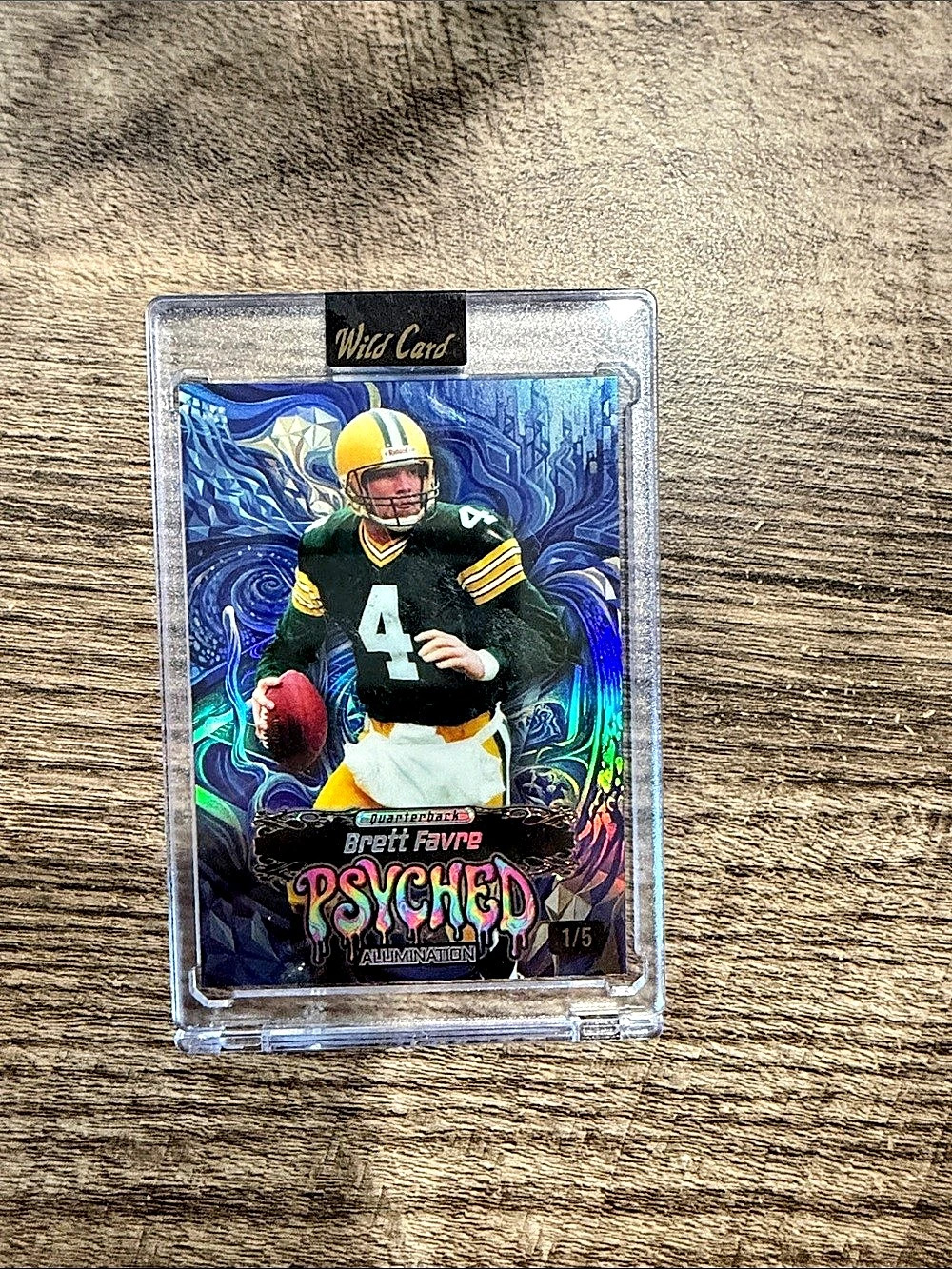 Wild Card Alumniation Psych'ed / Groovin' Brett Favre Brett Favre Trading Cards